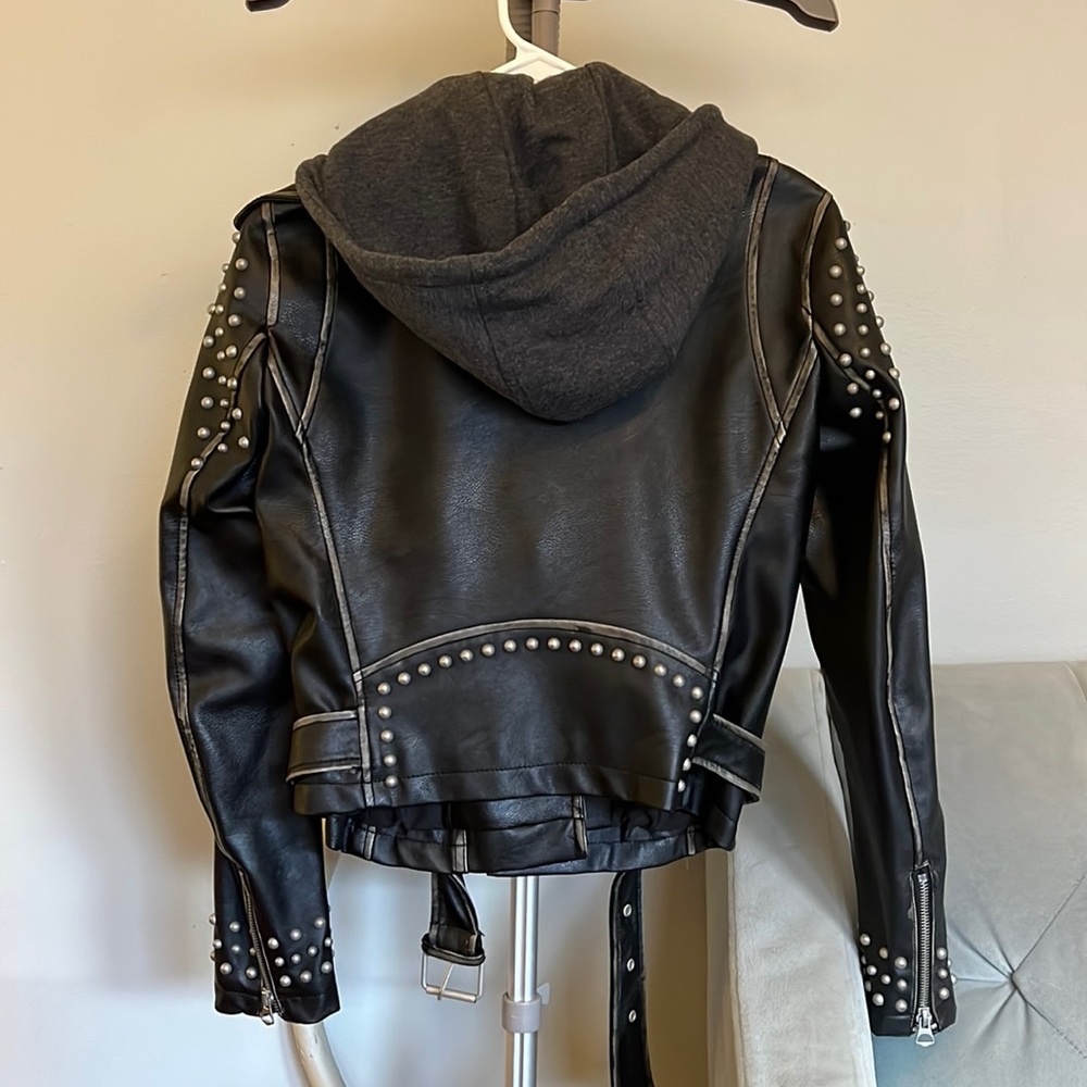 Zara Faux leather jacket